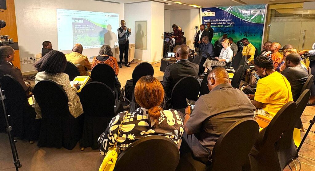 L'assistance à la présentation du projet SC REDD