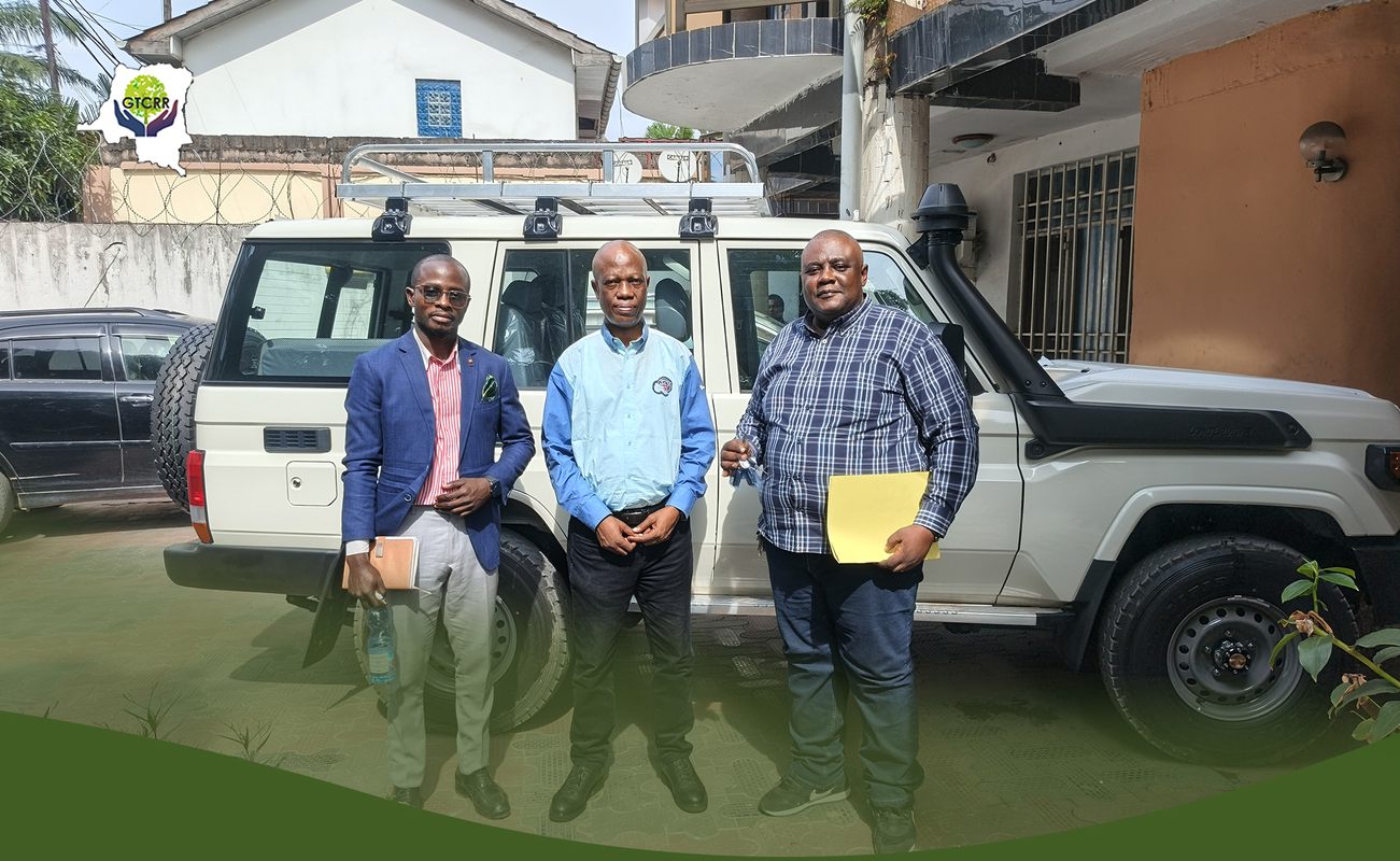 Acquisition stratégique : Le GTCRR réceptionne un véhicule tout-terrain pour renforcer ses opérations REDD+