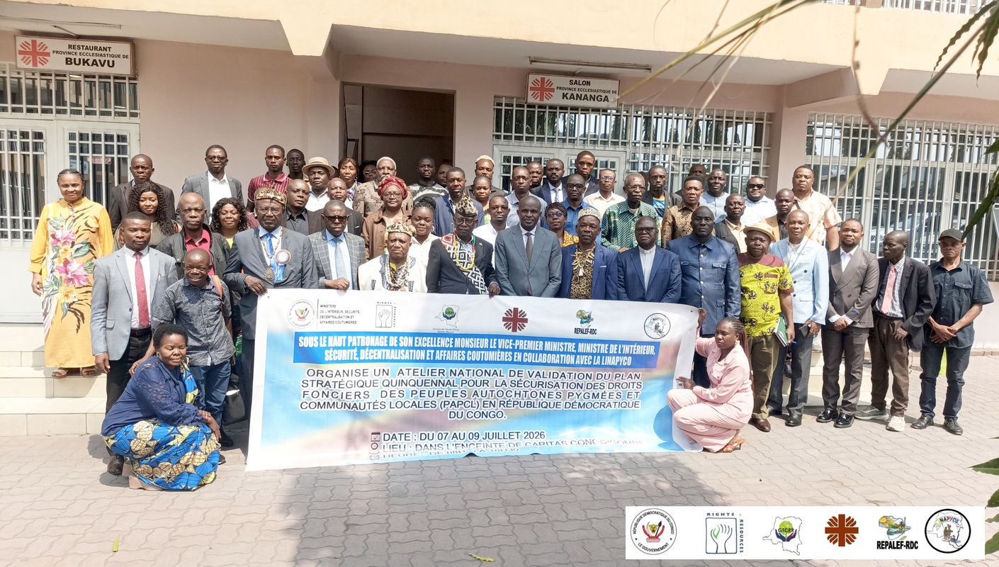 Plan stratégique quinquennal 2026-2031 : LINAPYCO et GTCRR unis pour les droits fonciers des PAP en RDC